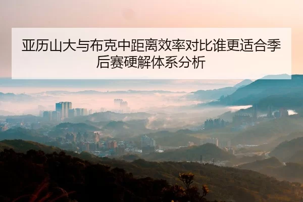 亚历山大与布克中距离效率对比谁更适合季后赛硬解体系分析