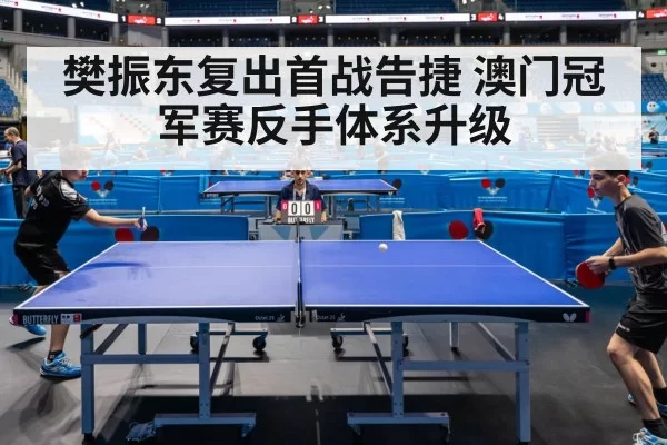 Fan Zhendong table tennis match