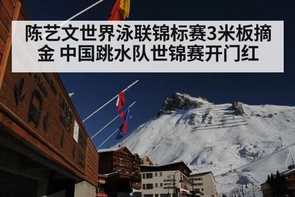 陈艺文世界泳联锦标赛3米板摘金 中国跳水队世锦赛开门红